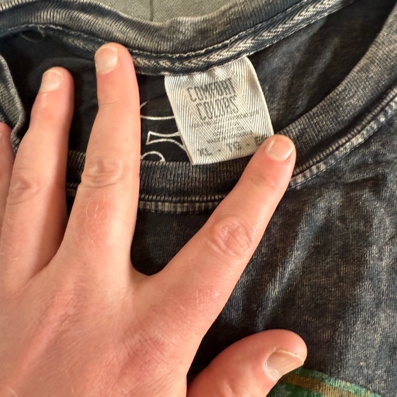 Grateful Dead American Beauty 50th Anniversaey Comfort Colors Gray Graphic Tee - Picture 4 of 4